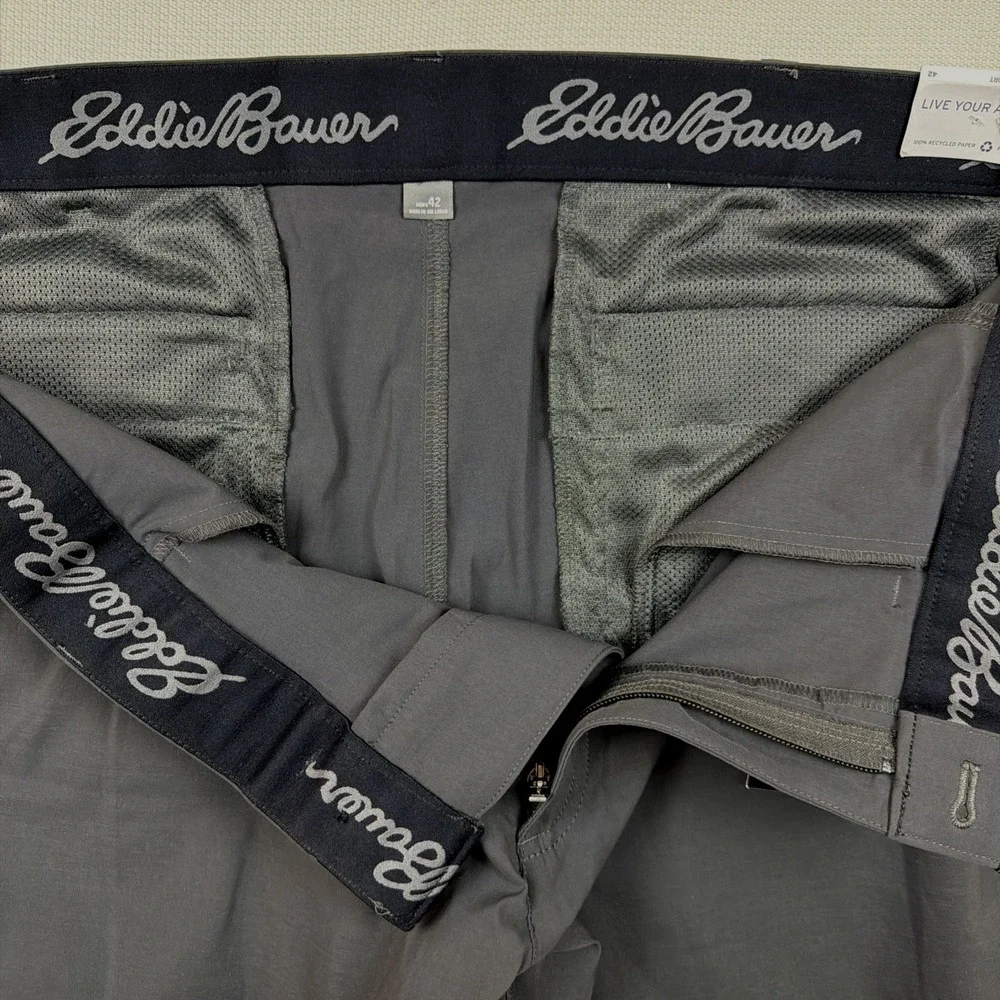 Eddie Bauer Horizon Guide Wander Hiking Shorts Mens 42 Gray NEW UPF 50 Casual